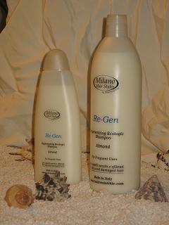 Re-Gen Regenerating Ecologic Shampoo Almond For dry and damaged hair  13.53 fl. OZ  400 ml.